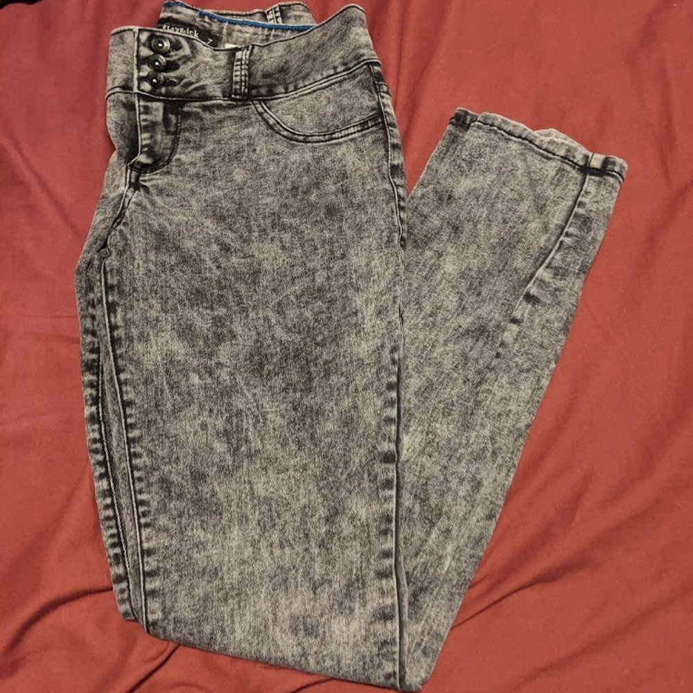 Super Skinny Grey Jeans